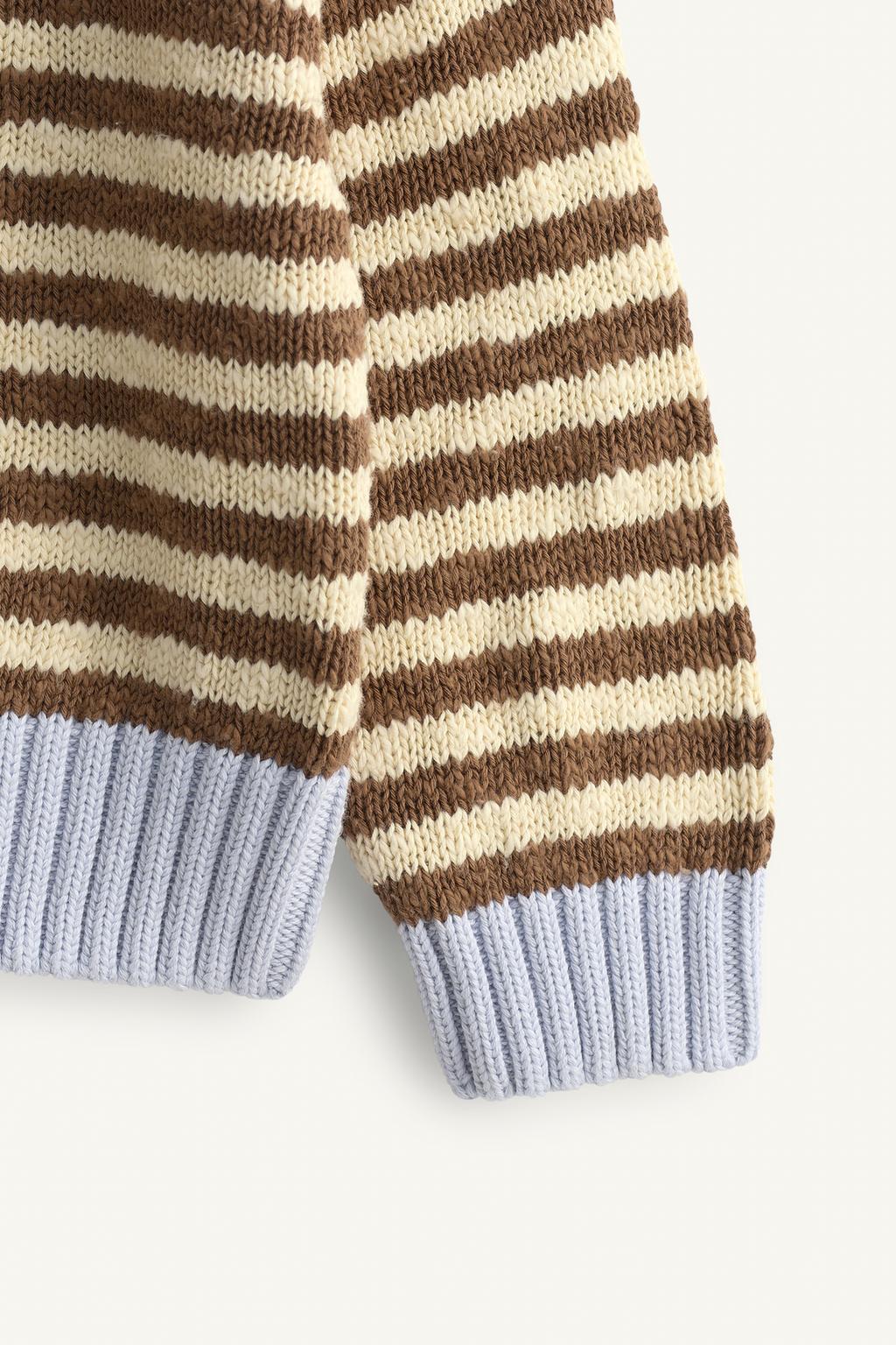 Джемпер с полосками ограниченной коллекции