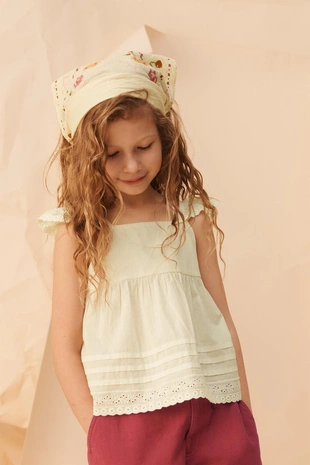 Лимитированная коллекция бандана с вишневым принтом- Заказать в России