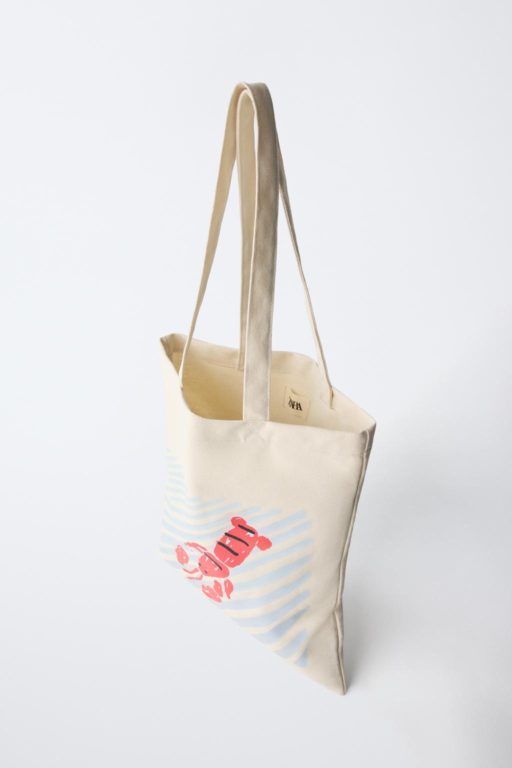 СУМКА-ШОПЕР С ЛАНГУСТОМ