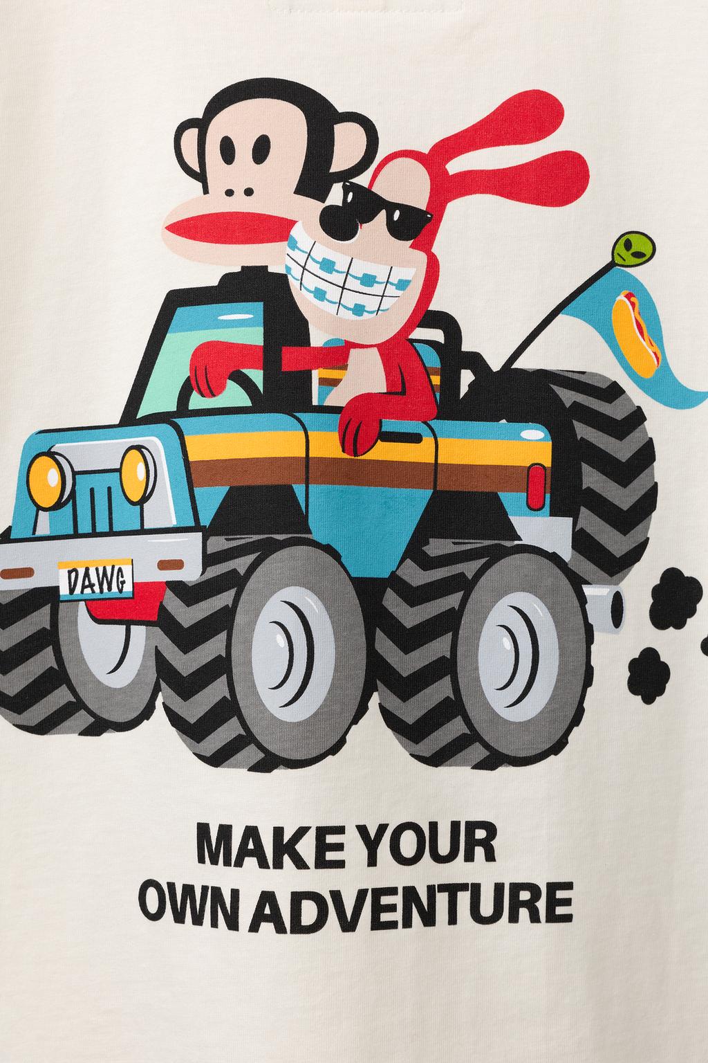 ФУТБОЛКА С ПРИНТОМ PAUL FRANK™