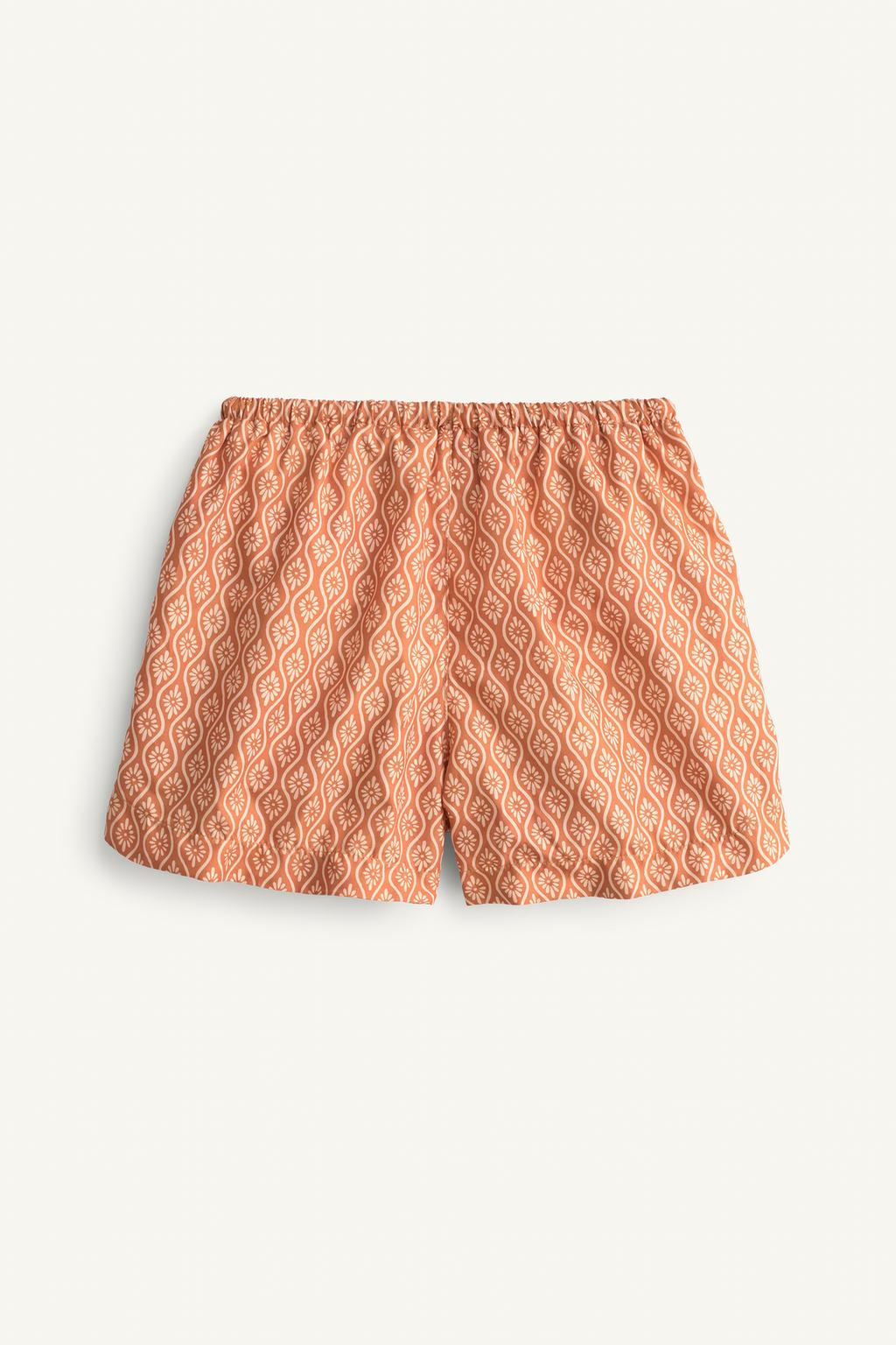 Купальные шорты с геометрическим принтом limited edition