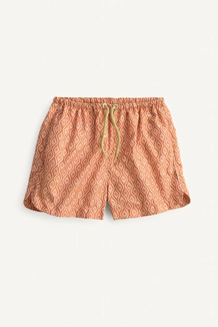 Купальные шорты с геометрическим принтом limited edition- Заказать в России