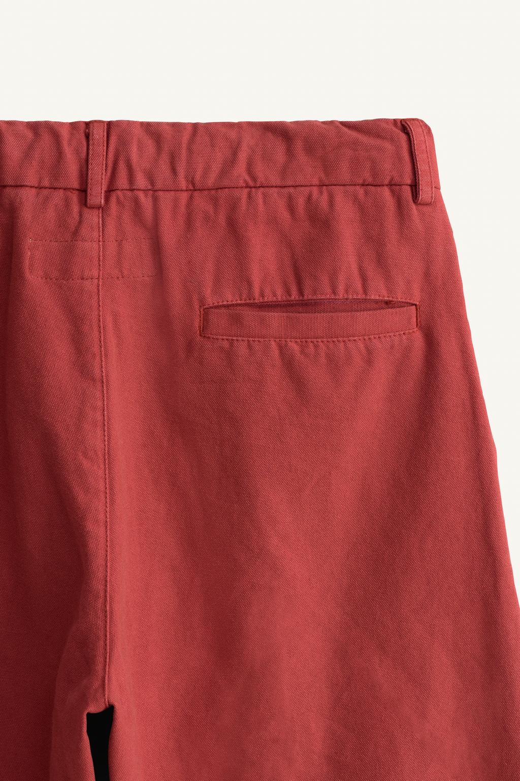 Прямые брюки limited edition с контрастной строчкой