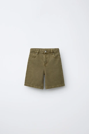 Купить Zara Шорты-бермуды RELAXED BAGGY