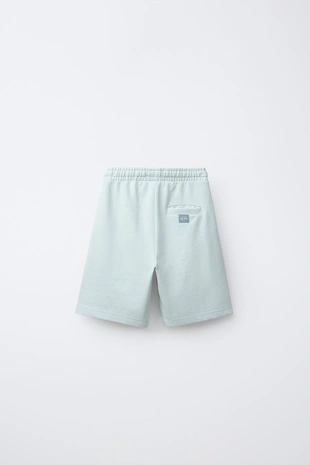 Шорты-джоггеры из мягкой ткани- Заказать в России