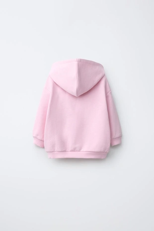 Однотонная толстовка на молнии