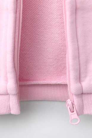 Однотонная толстовка на молнии