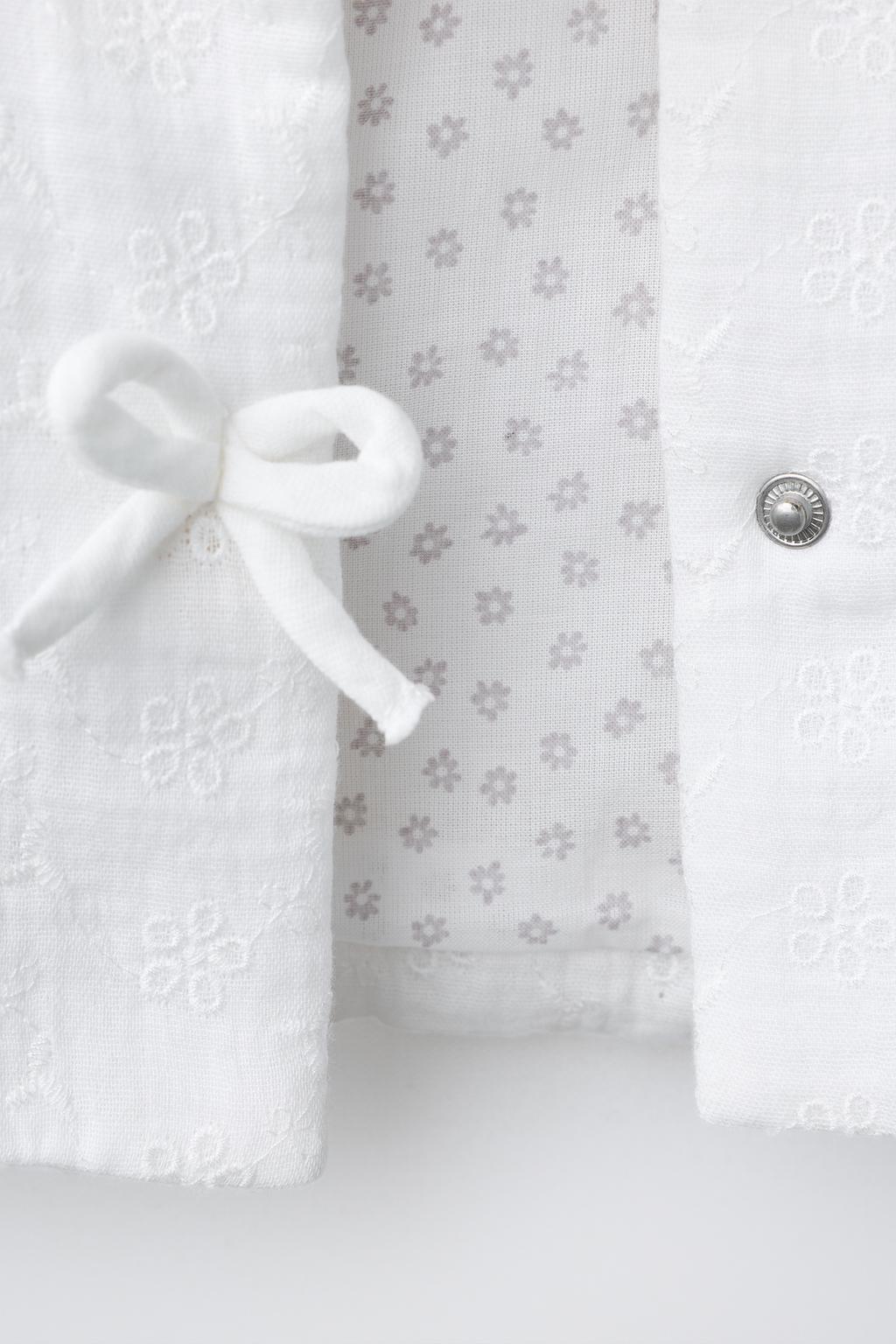 КУРТКА СО ШВЕЙЦАРСКОЙ ВЫШИВКОЙ