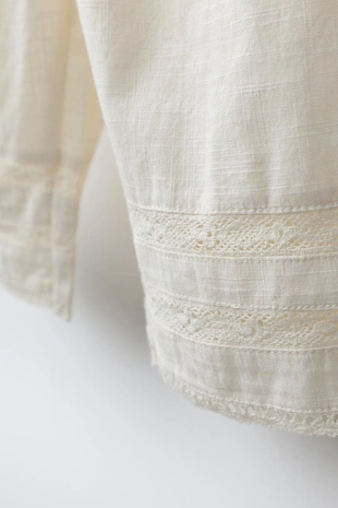 Брюки с вышивкой и карманом- Заказать в России