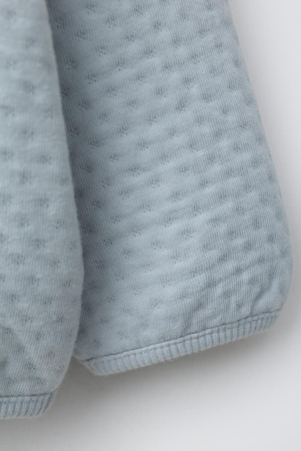 СТЕГАНАЯ КУРТКА С ВЫШИВКОЙ БУКЛЕ