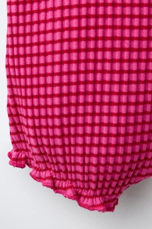 Комбинезон в полоску с цветком- Заказать в России