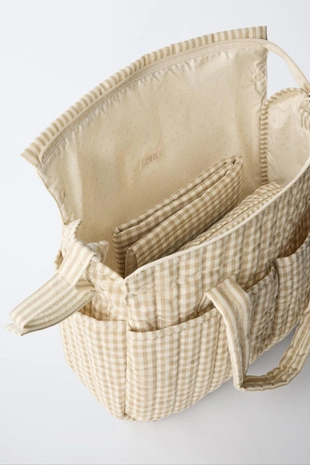 Набор для мам с клетчатым принтом- Заказать в России