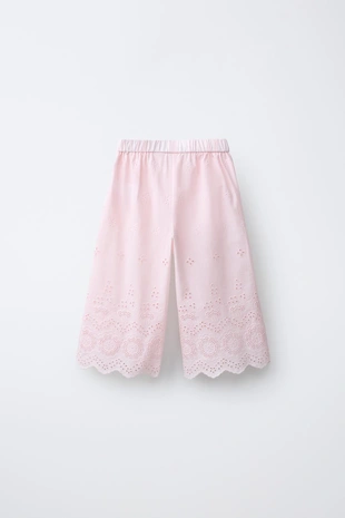 Брюки-кюлоты шиффли- Заказать в России