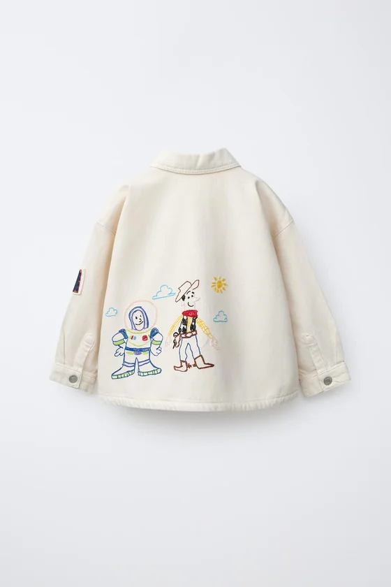 КУРТКА-РУБАШКА ИЗ САРЖИ С ВЫШИВКОЙ TOY STORY © DISNEY PIXAR