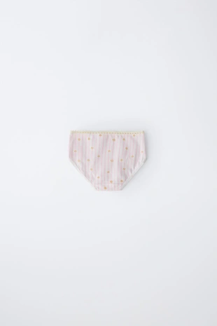 1,5–6 лет/ набор из шести трусов с цветочным принтом- Заказать в России