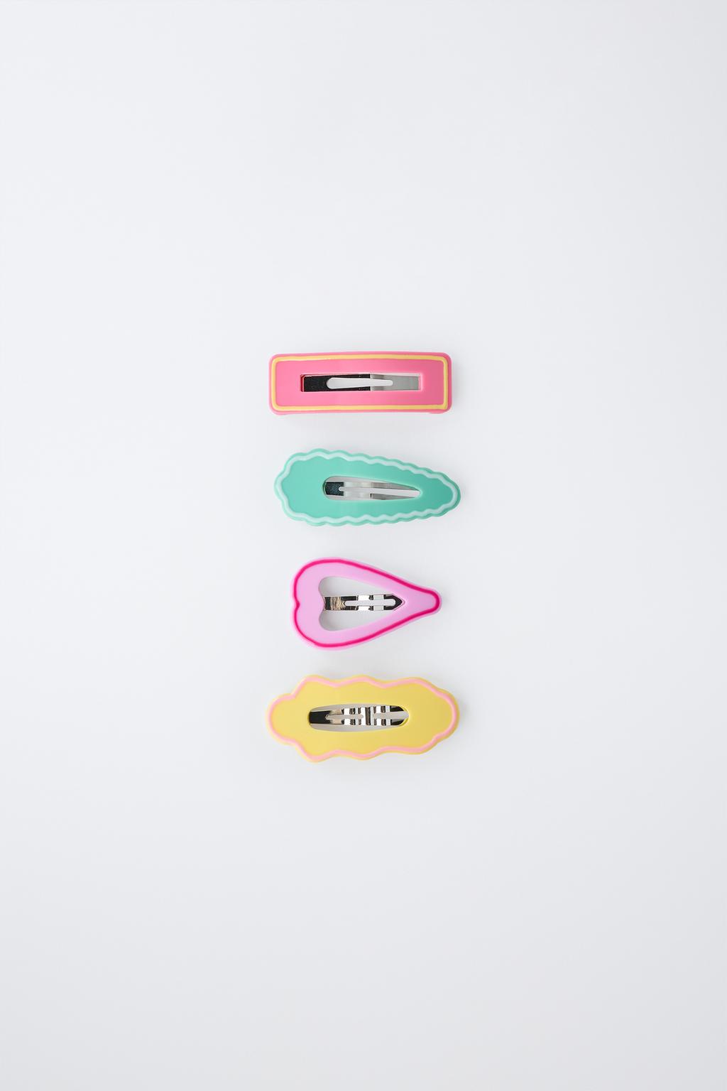 НАБОР ИЗ 4 ЗАКОЛОК РАЗНЫХ ФОРМ