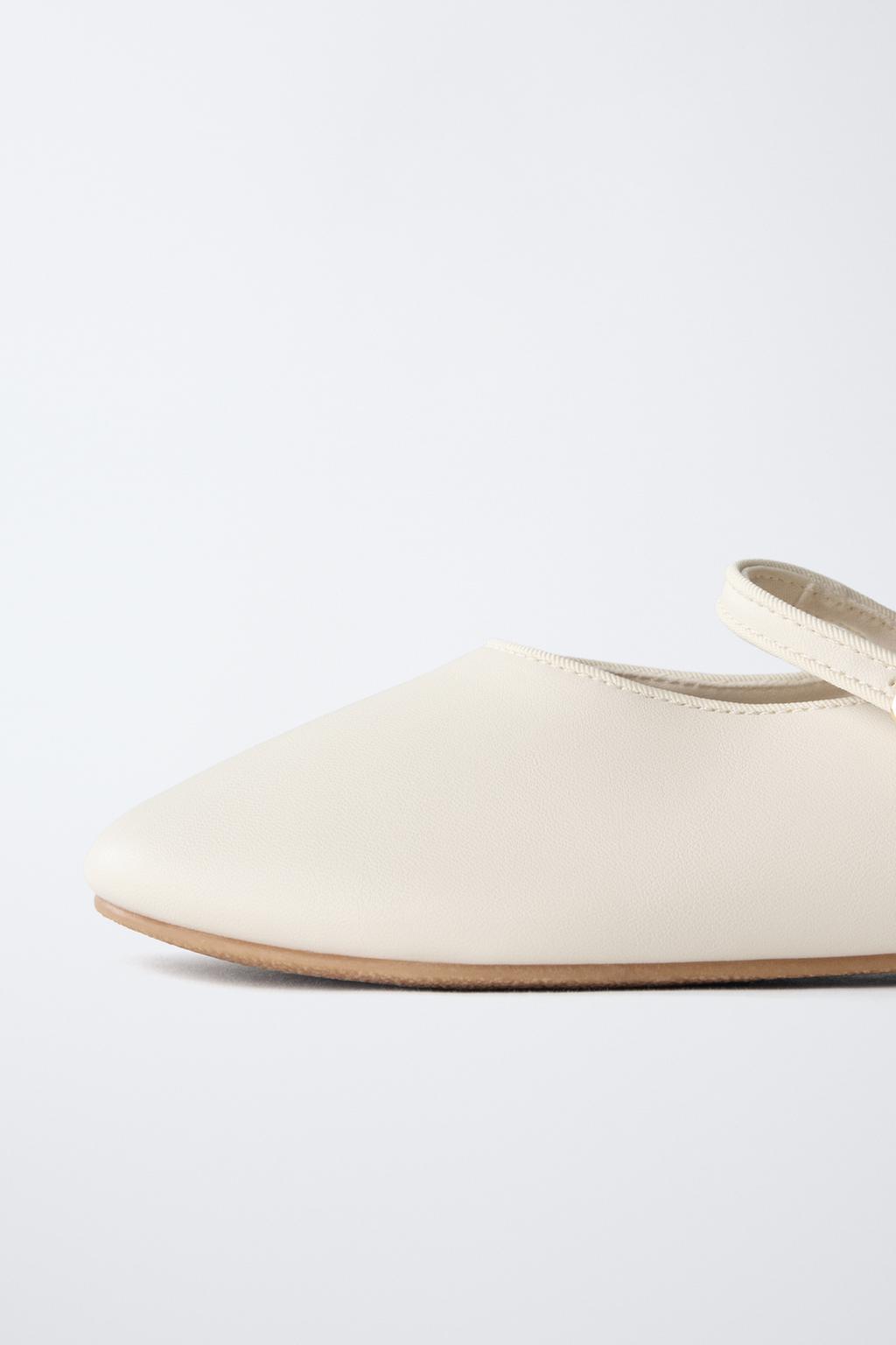 БАЛЕТКИ С ПРЯЖКОЙ