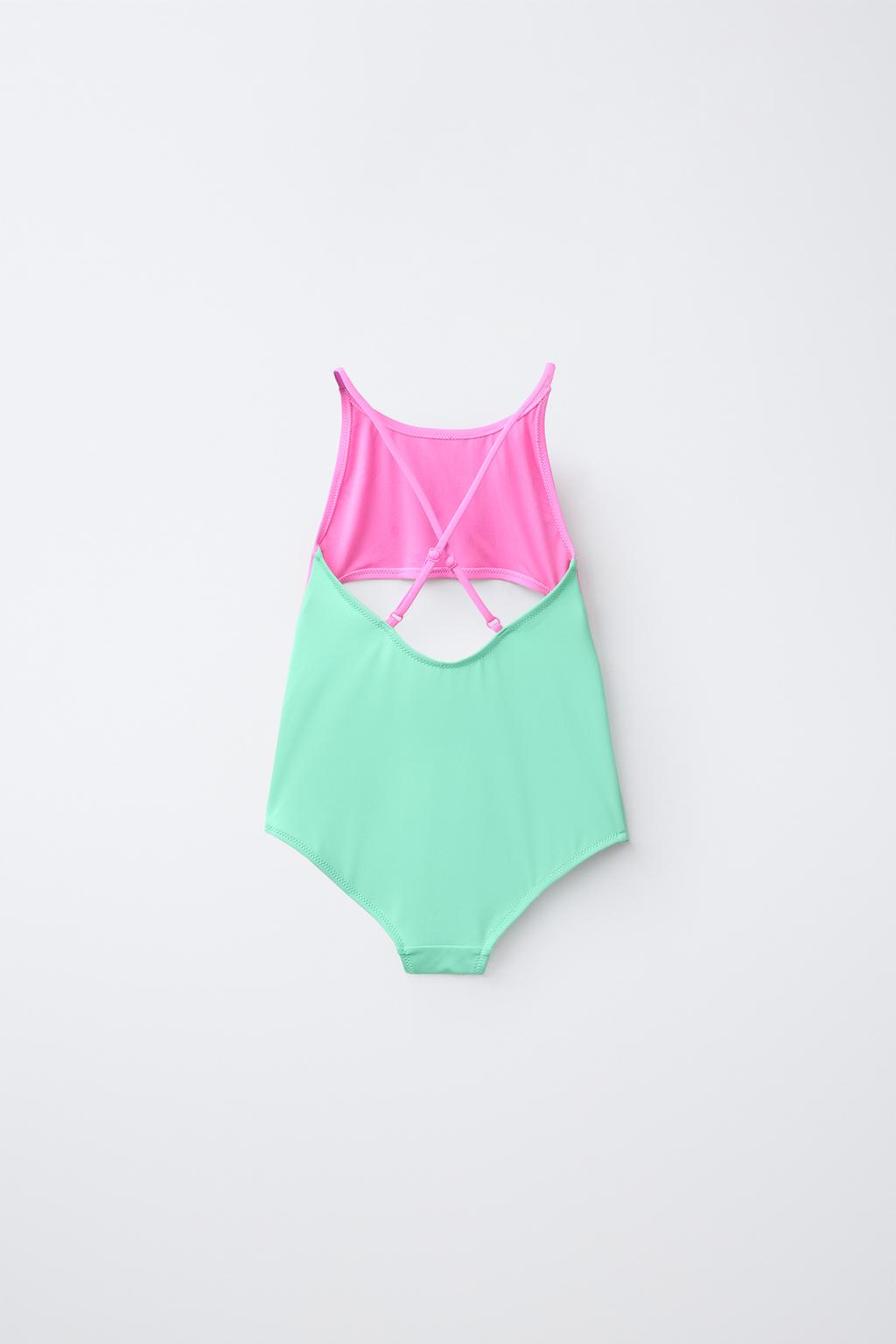 6–14 ЛЕТ/ КУПАЛЬНИК С ВЫРЕЗАМИ И УЗЛАМИ