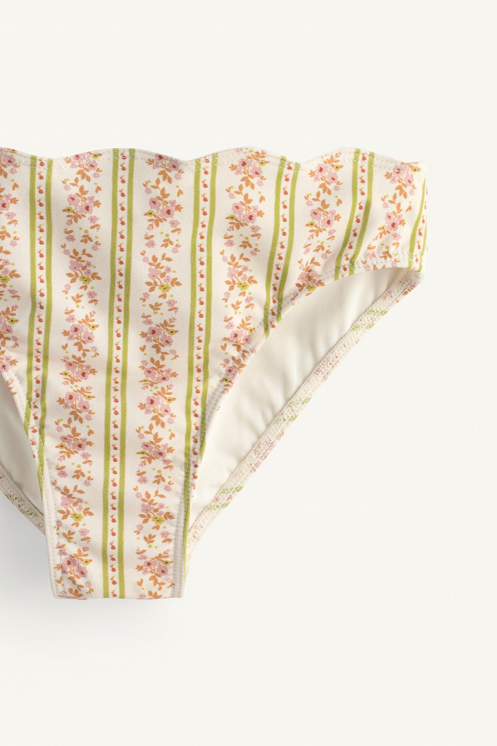 Лимитированное издание купальник с цветочным волнообразным принтом