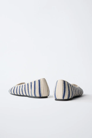 Вязаные балетки крючком- Заказать в России