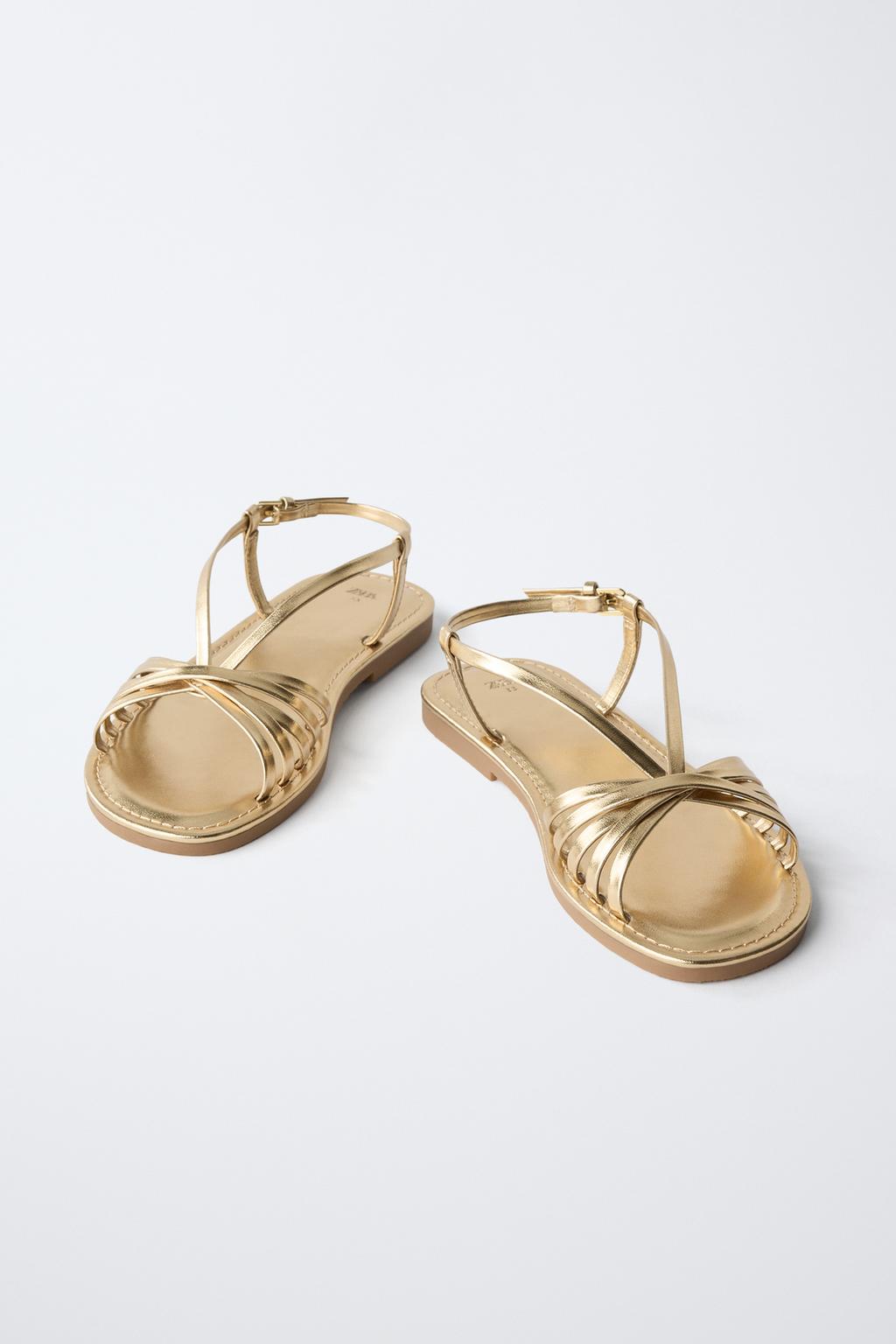 МЕТАЛЛИЗИРОВАННЫЕ БОСОНОЖКИ С РЕМЕШКАМИ