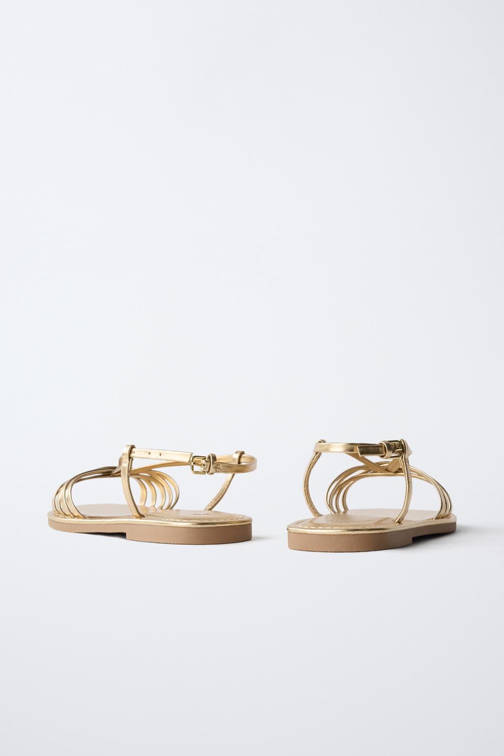 МЕТАЛЛИЗИРОВАННЫЕ БОСОНОЖКИ С РЕМЕШКАМИ