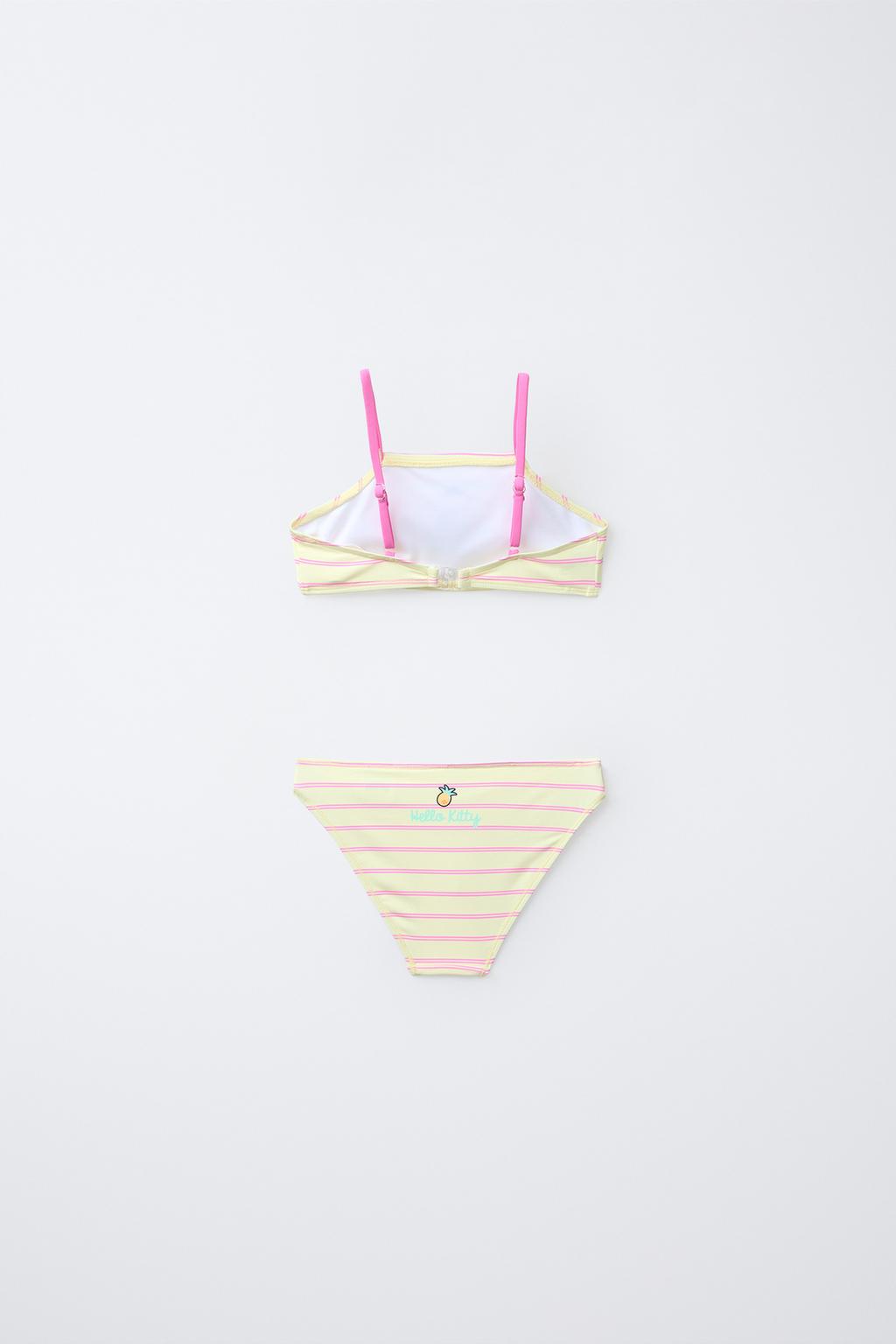 6-14 ЛЕТ/ БИКИНИ В ПОЛОСКУ HELLO KITTY © SANRIO