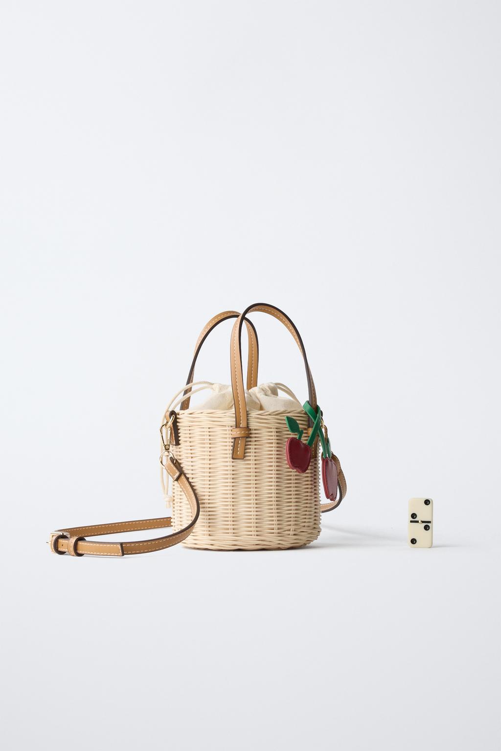 СУМКА С ДЕТАЛЯМИ «ВИШНЯ»