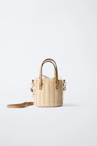 Сумка с деталями «вишня»- Заказать в России