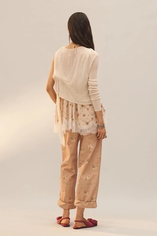 Кардиган из тонкого вязаного полотна с завязками limited edition- Заказать в России