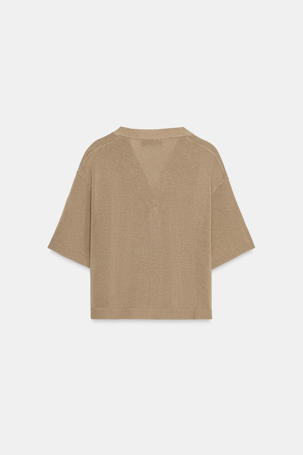 КАРДИГАН С КОРОТКИМИ РУКАВАМИ