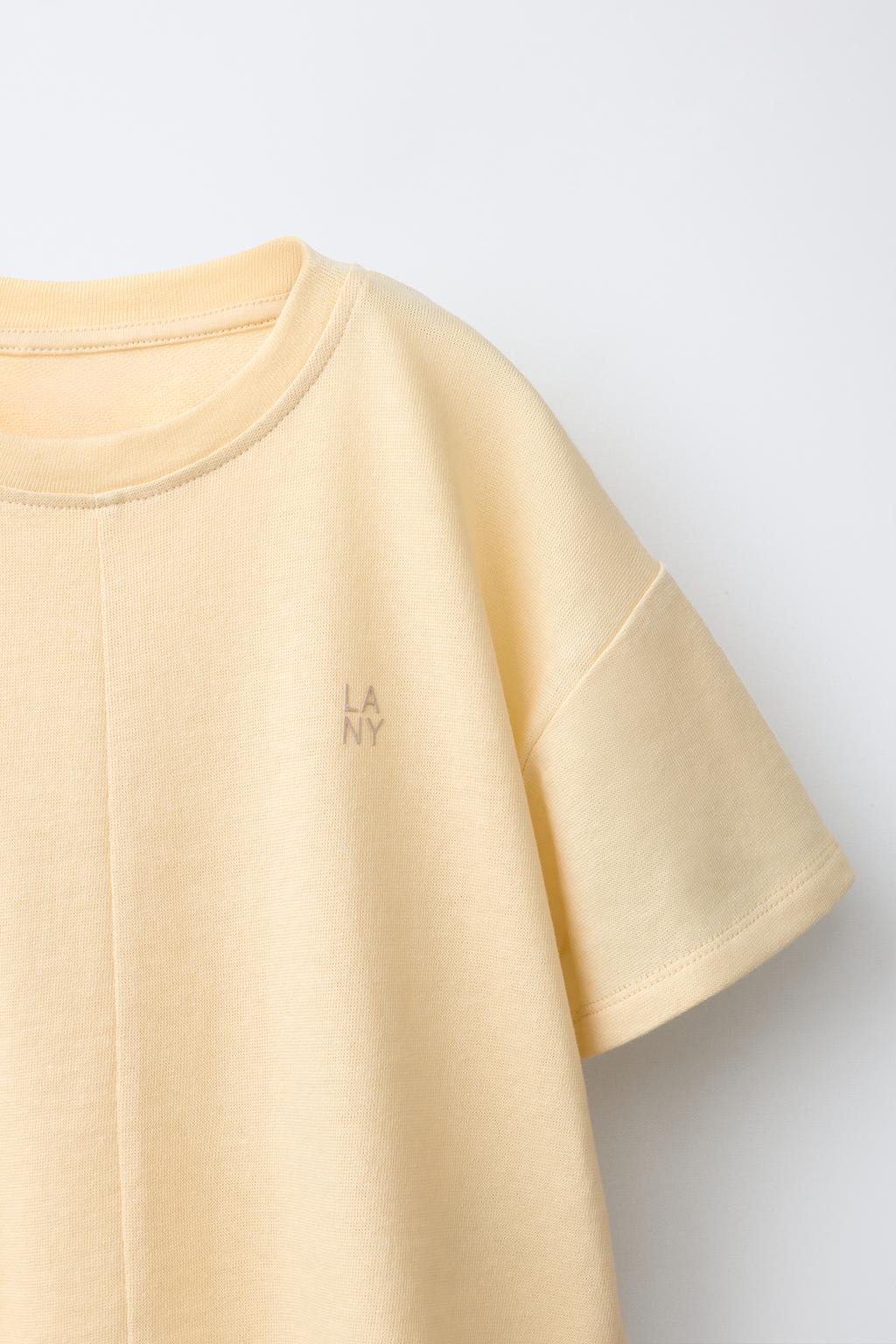 КОМПЛЕКТ ИЗ ФУТБОЛКИ И БРЮК WIDE LEG