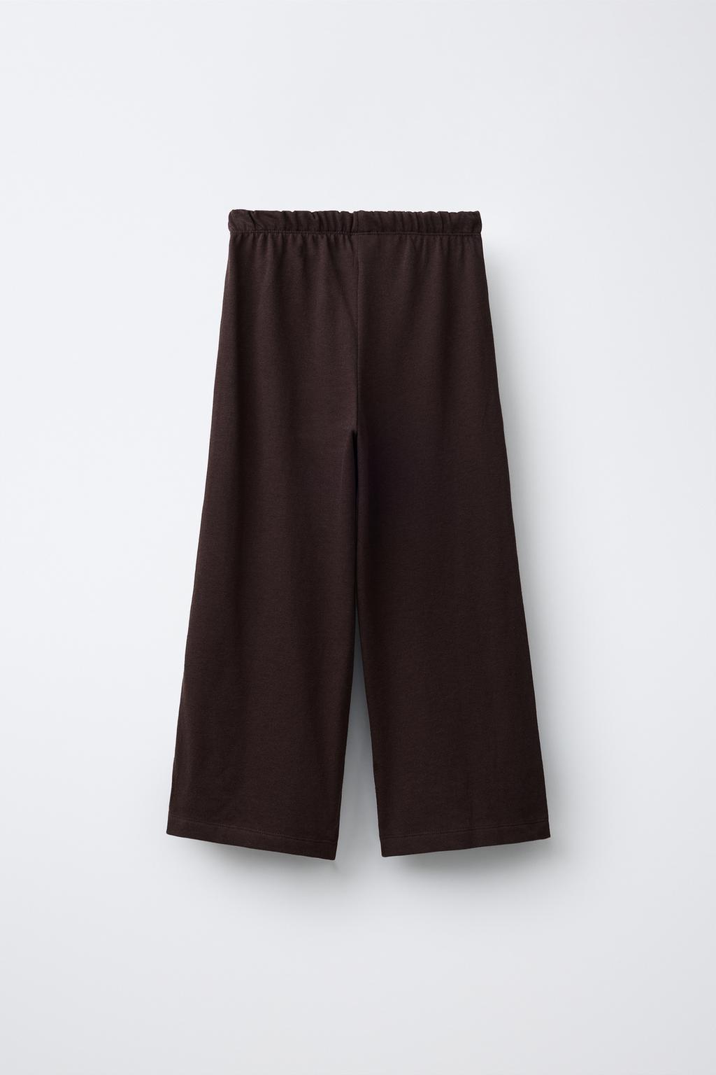 КОМПЛЕКТ ИЗ ФУТБОЛКИ И БРЮК WIDE LEG