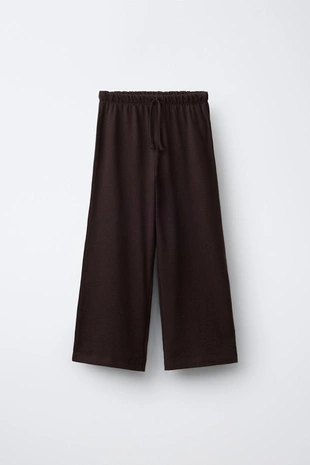 Комплект из футболки и брюк Wide Leg- Заказать в России