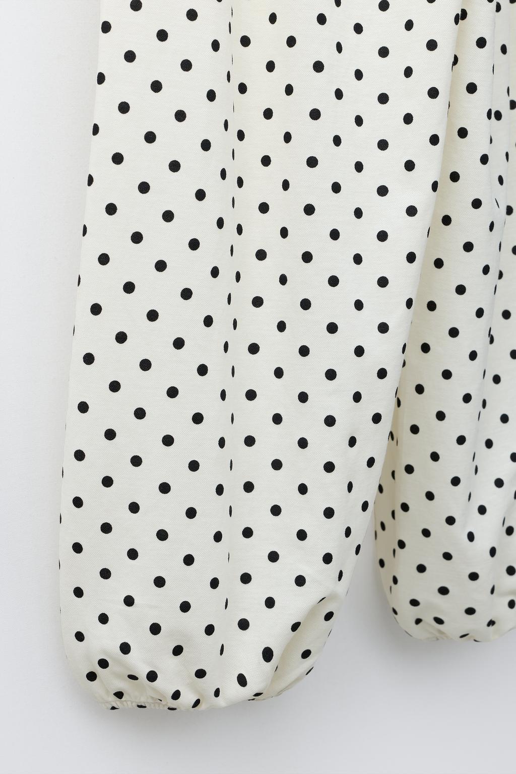 БРЮКИ BALLOON В ГОРОШЕК