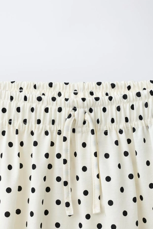 Брюки Balloon в горошек- Заказать в России