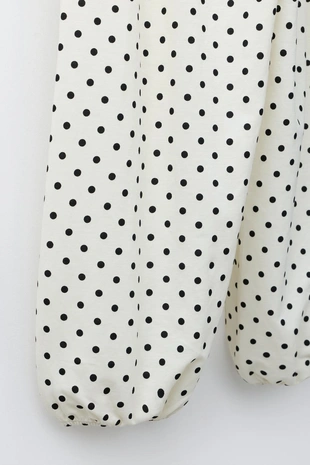 Брюки Balloon в горошек- Заказать в России