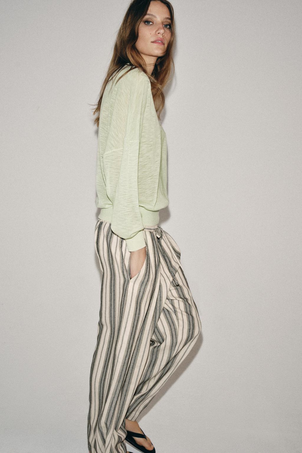 СВИТЕР ИЗ ТОНКОЙ СМЕСОВОЙ ШЕРСТИ