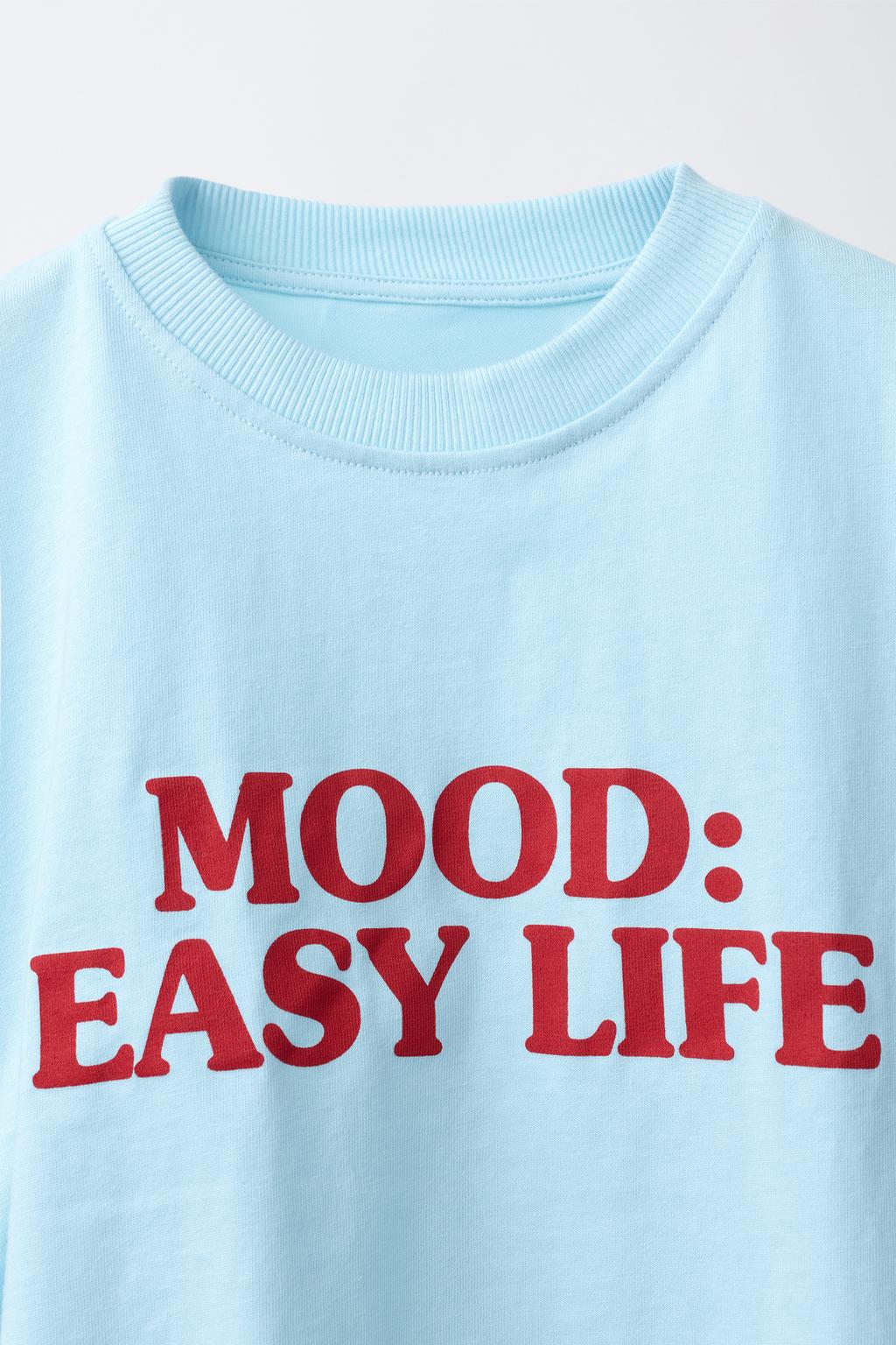 ФУТБОЛКА С НАДПИСЬЮ И ДРАПИРОВКОЙ