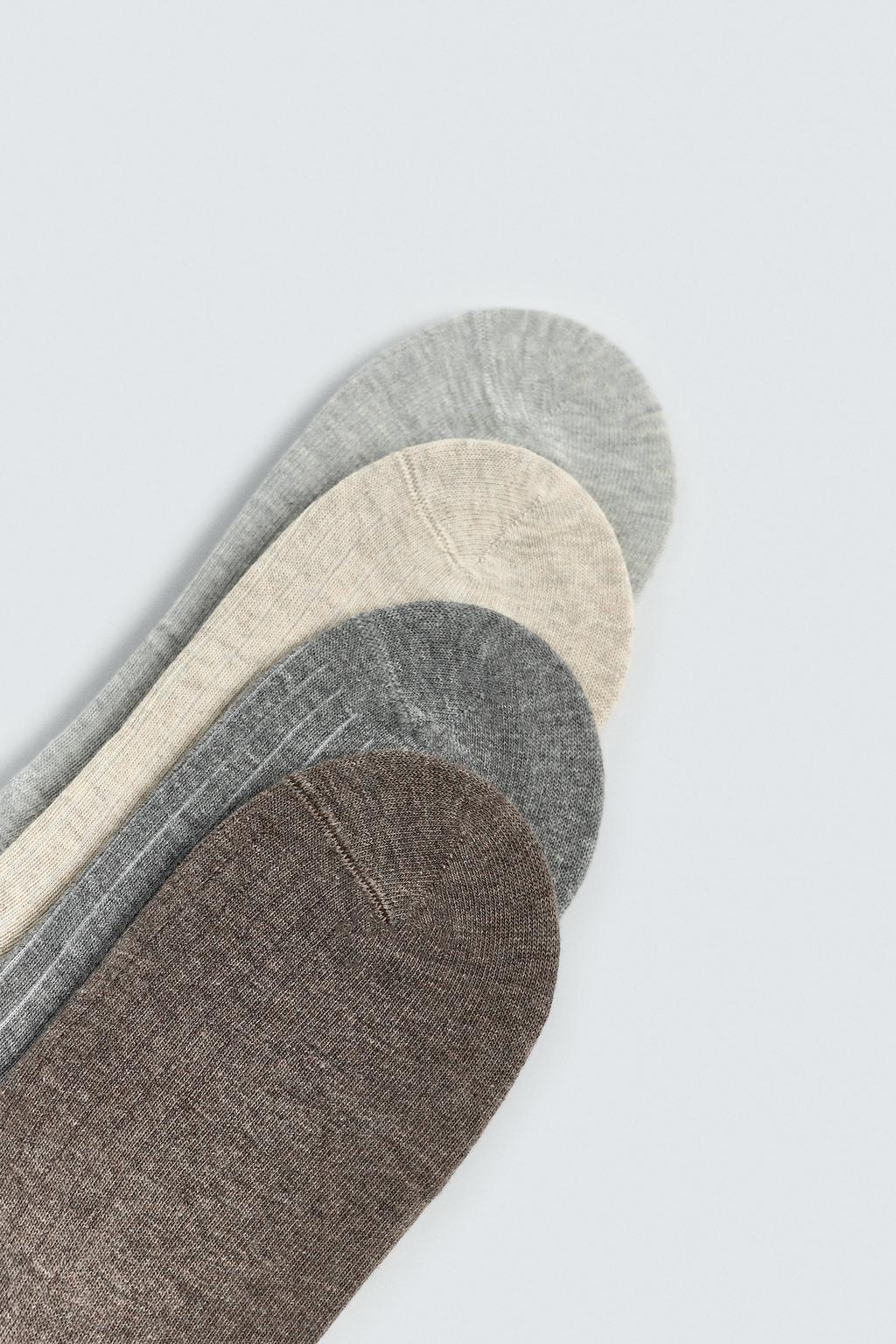 НАБОР ИЗ 4 ПАР НОСКОВ-СЛЕДКОВ PINKY