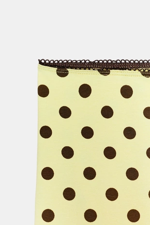 Брюки капри в горошек- Заказать в России