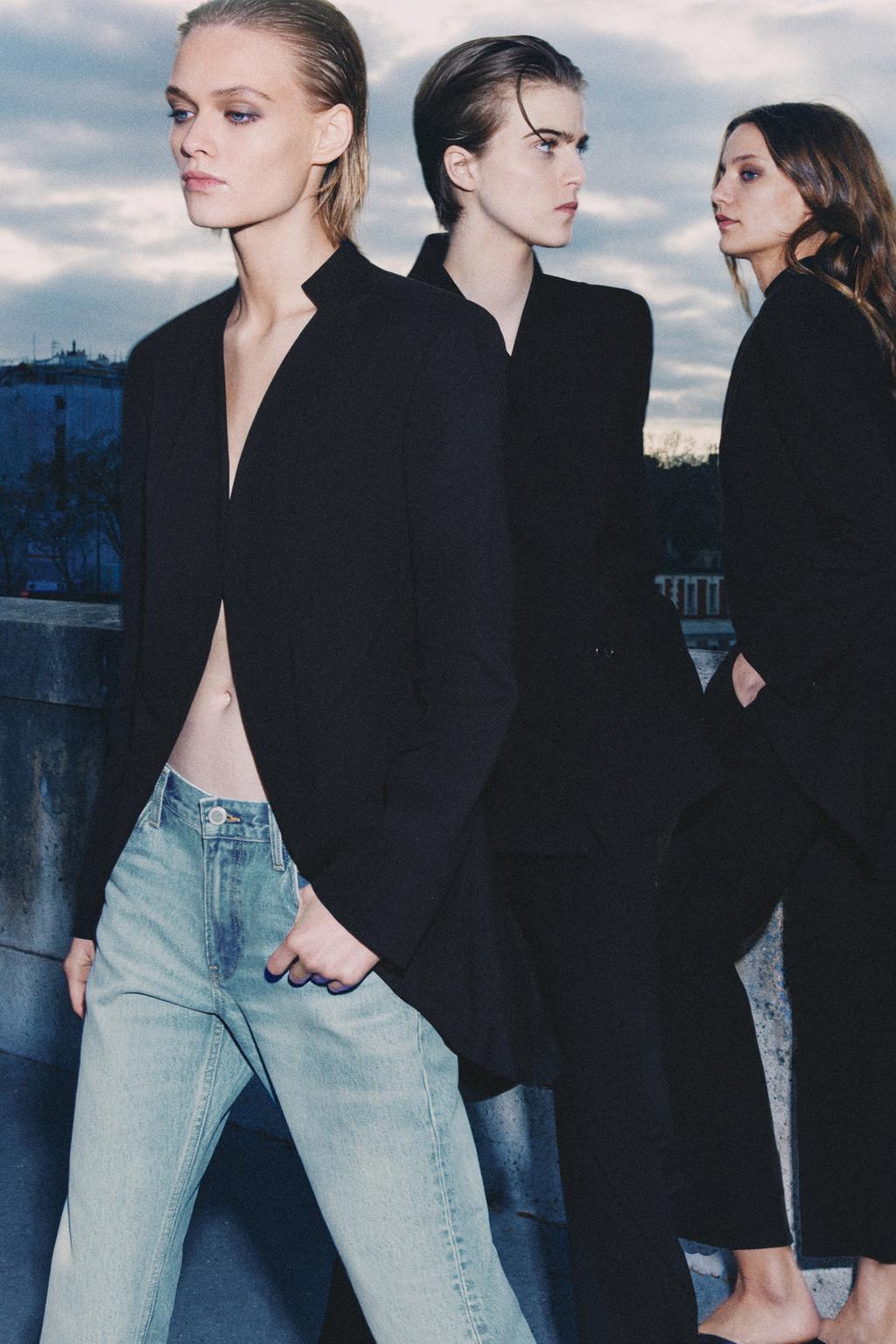 ДЖИНСЫ SLIM С НИЗКОЙ ПОСАДКОЙ — ZW COLLECTION