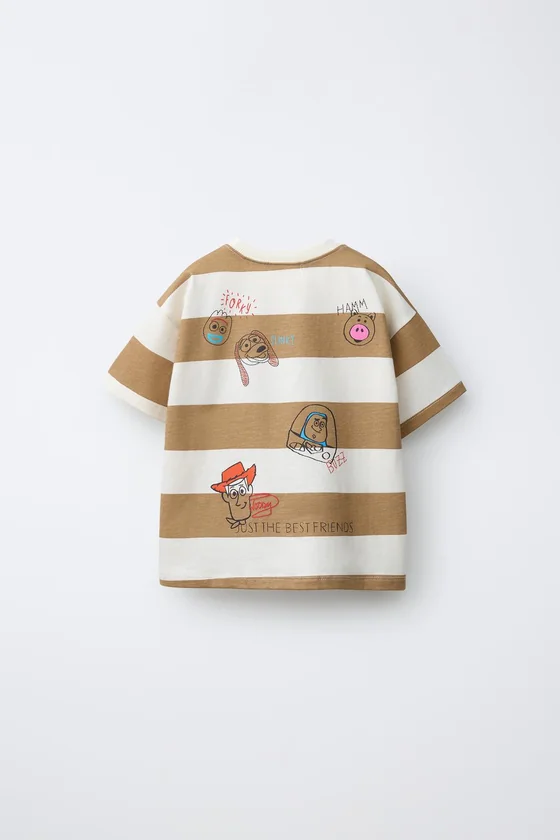 ФУТБОЛКА В ПОЛОСКУ С НАШИВКАМИ TOY STORY © DISNEY PIXAR