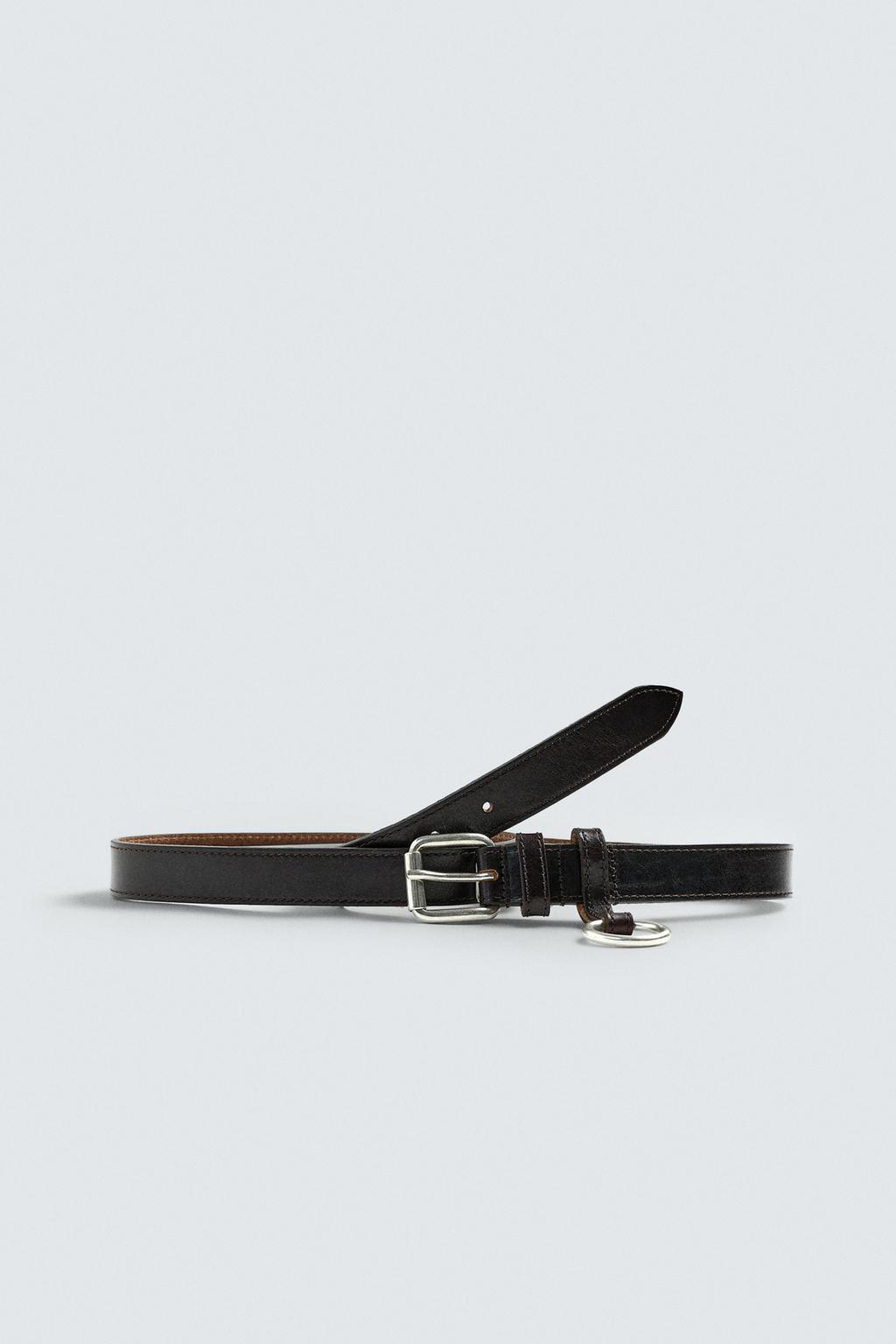 КОЖАНЫЙ РЕМЕНЬ С АППЛИКАЦИЕЙ