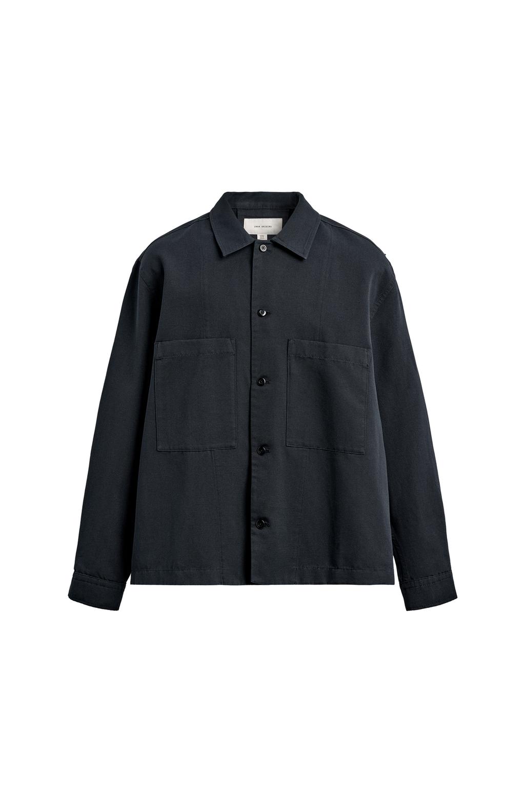 КУРТКА-РУБАШКА REGULAR FIT С КАРМАНАМИ