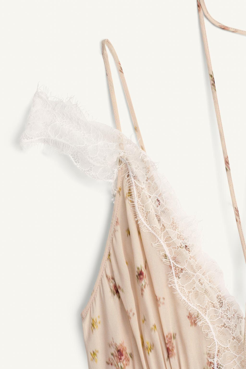 Топ из кружева с принтом из ограниченной коллекции