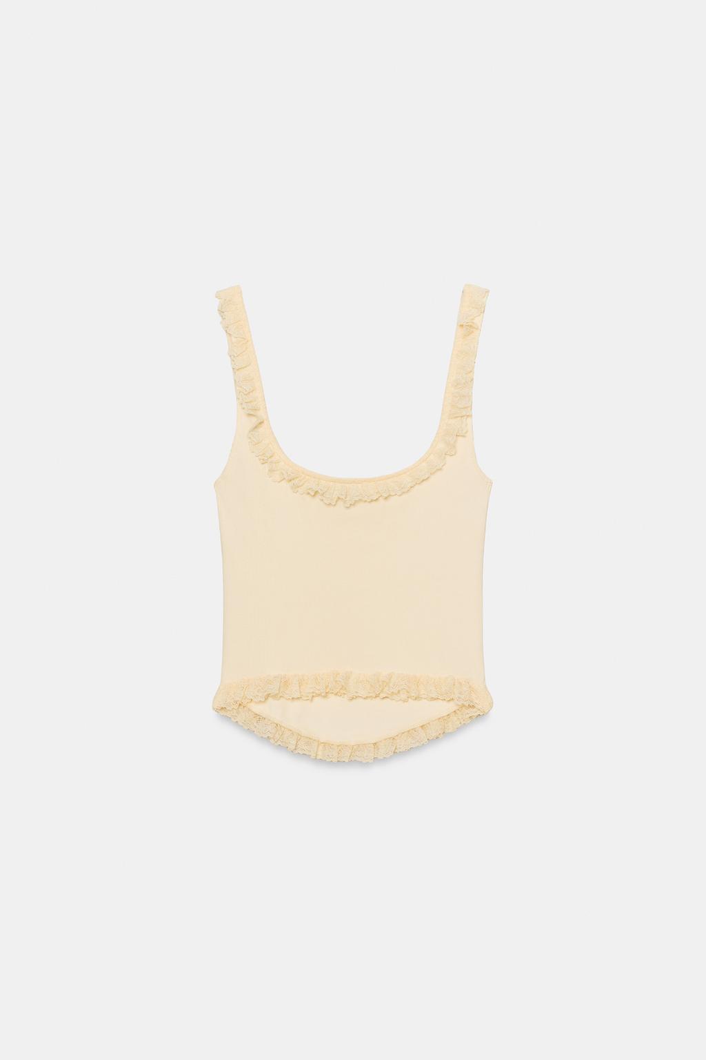 ТОП В РУБЧИК С ВОЛАНАМИ