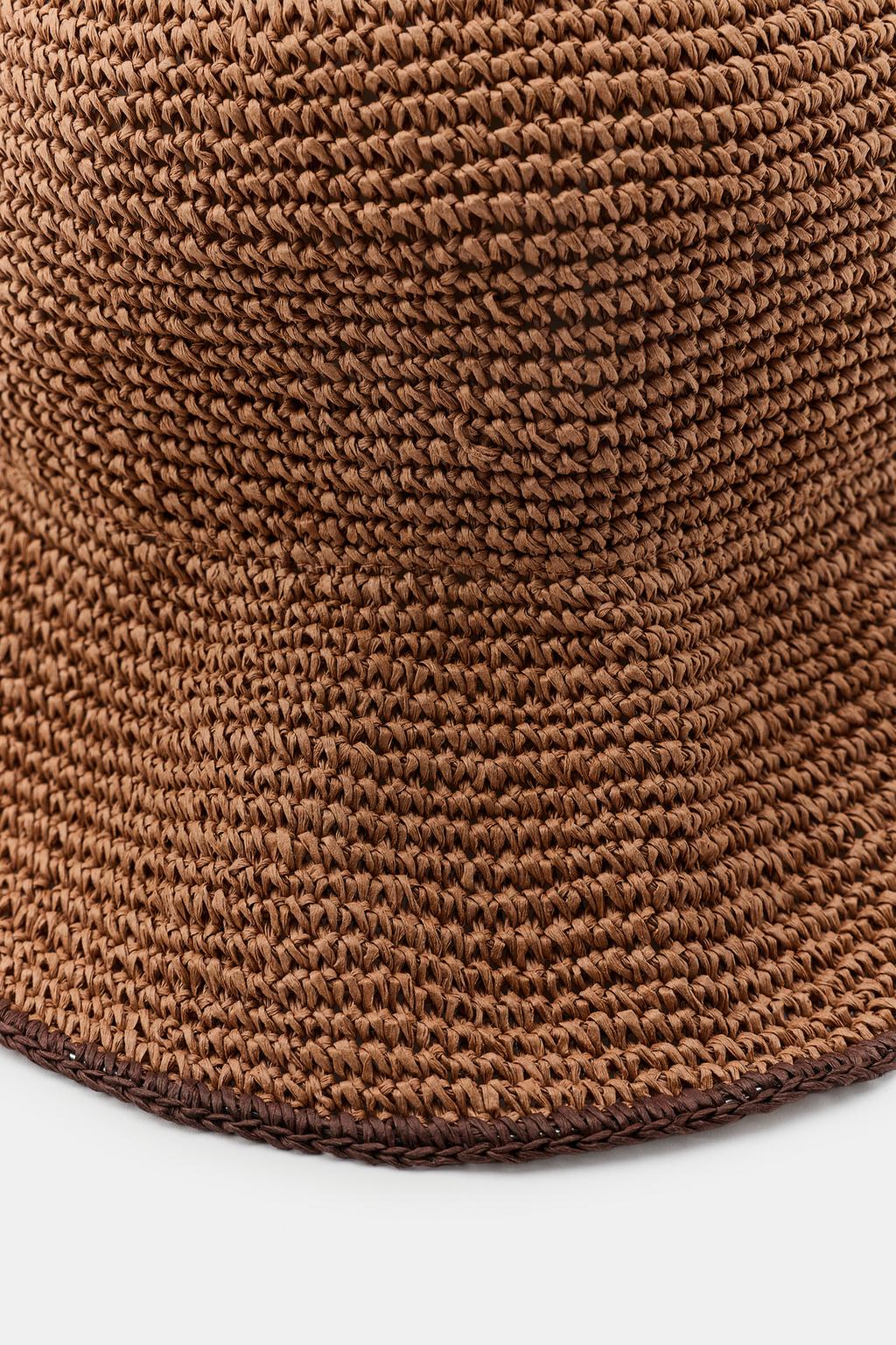 ПЛЕТЕНАЯ ПАНАМА С КОНТРАСТНЫМ КРАЕМ