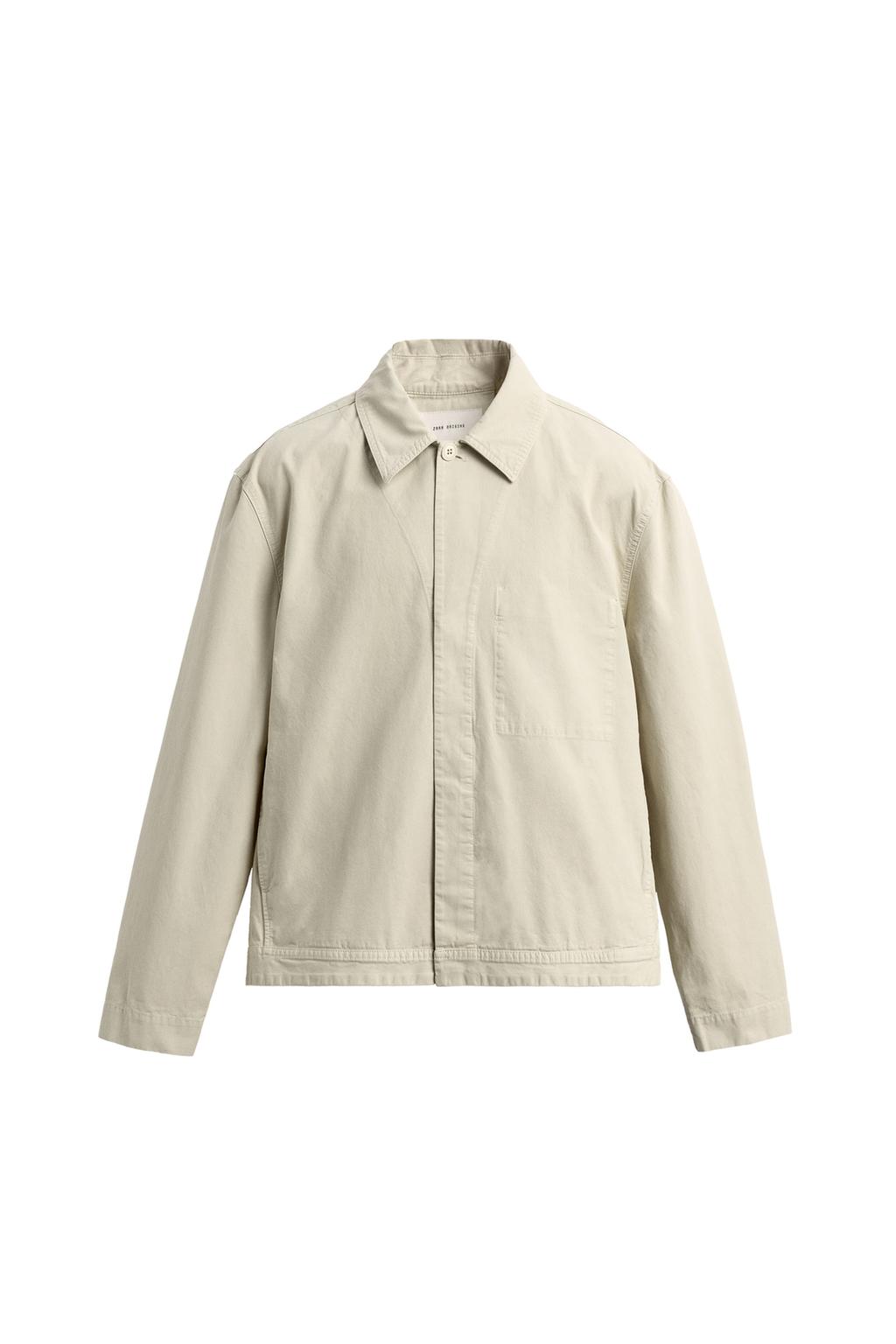 КУРТКА-РУБАШКА ИЗ ПОПЛИНА