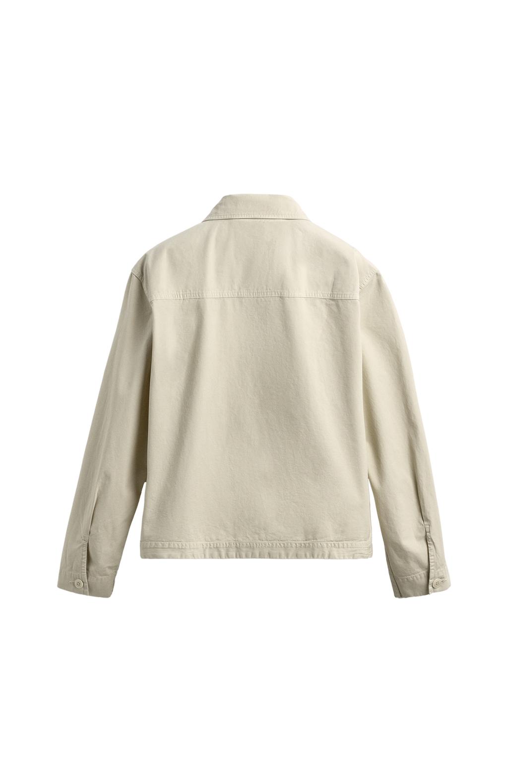 КУРТКА-РУБАШКА ИЗ ПОПЛИНА